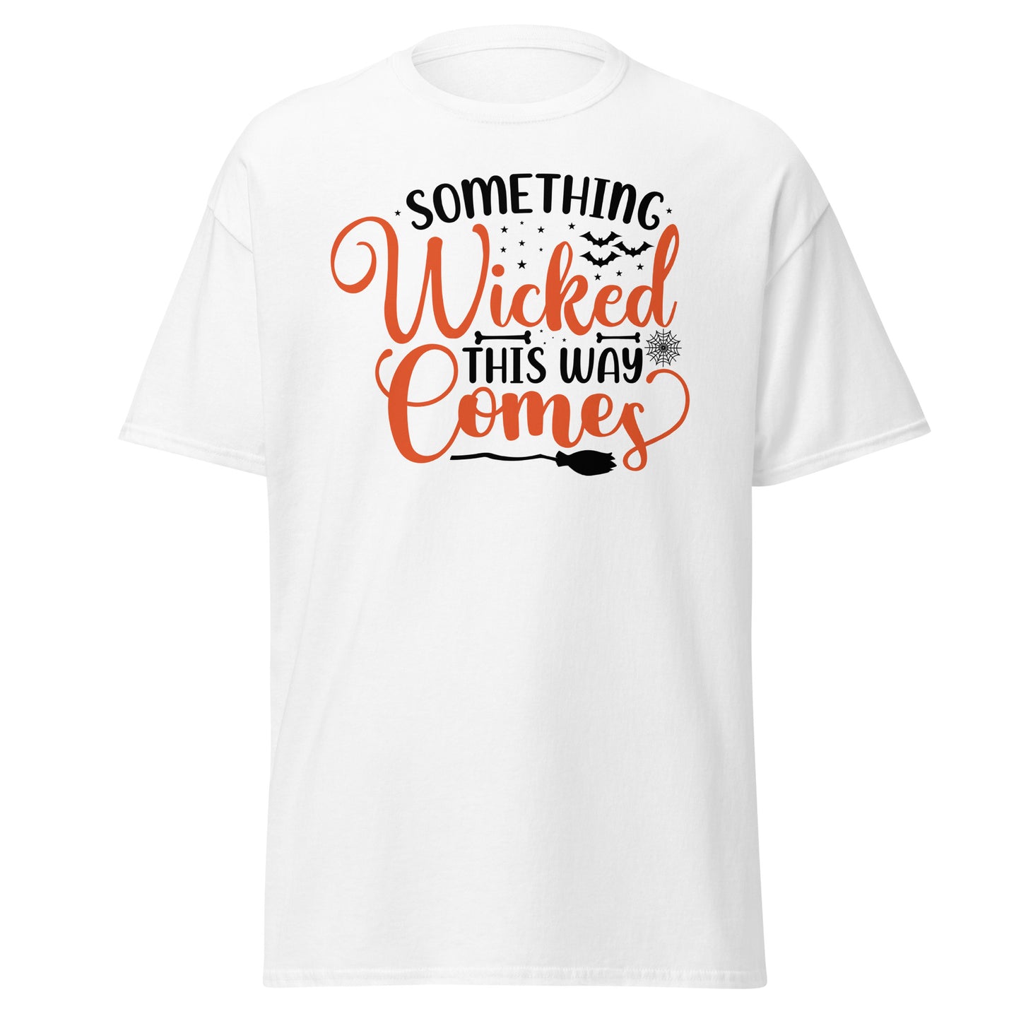 something wicked this way comes , Halloween Design Soft Style Heavy Cotton T-Shirt