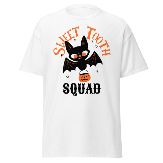 Sweet Tooth Squad, Halloween-Design, weiches T-Shirt aus schwerer Baumwolle