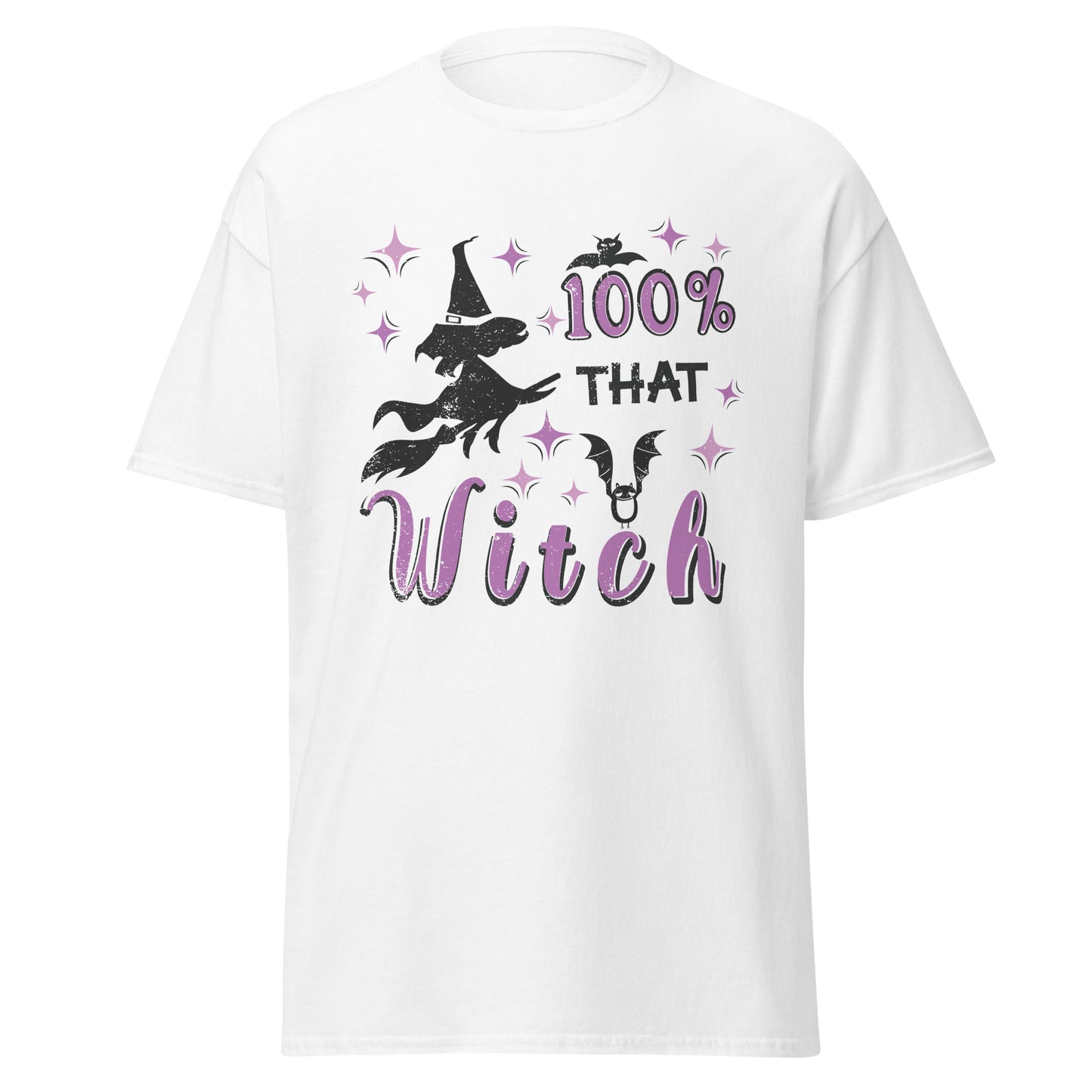 That Witch , Halloween Design Soft Style Heavy Cotton T-Shirt