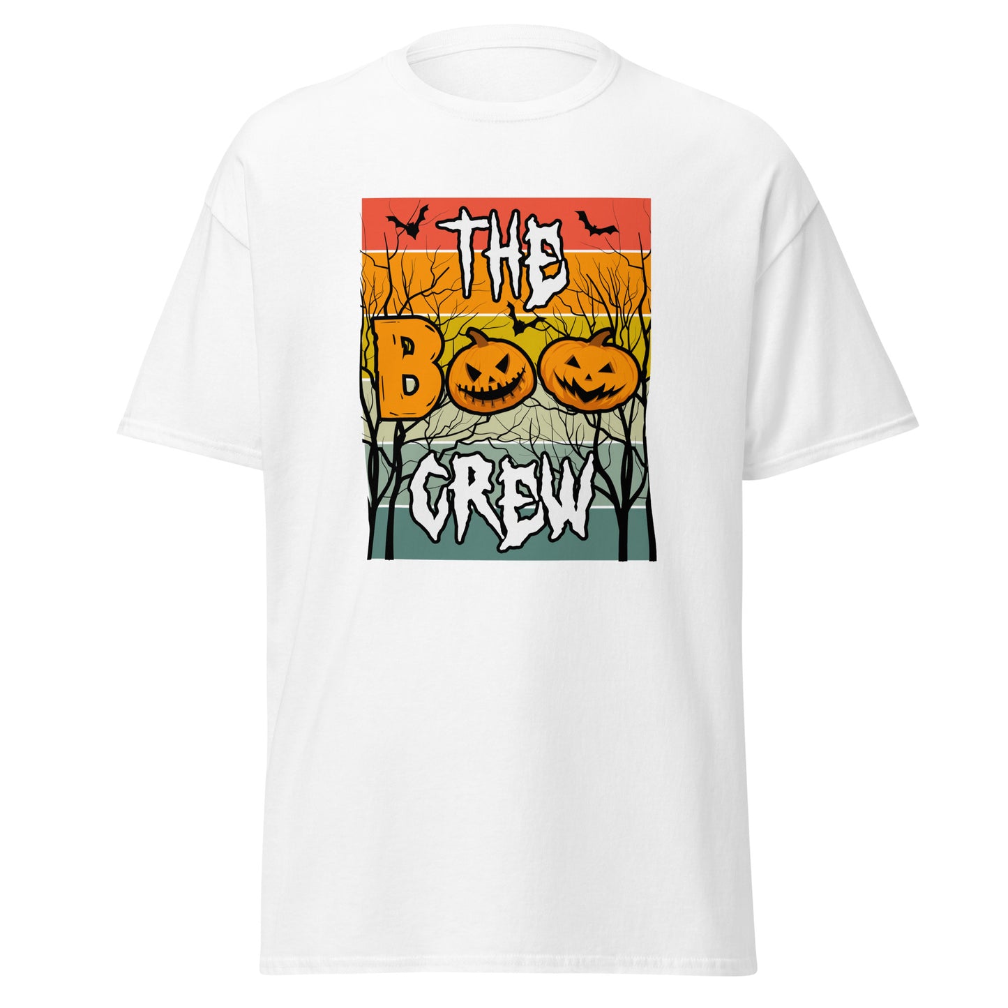 The Boo Crew, Halloween-Design, weiches T-Shirt aus schwerer Baumwolle