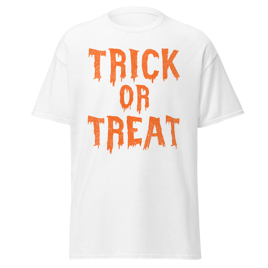 Trick or treat , Halloween Design Soft Style Heavy Cotton T-Shirt