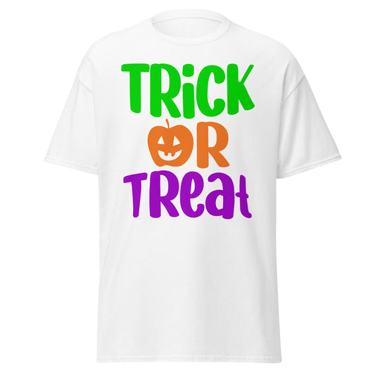 Trick Or Treat , Halloween Design Soft Style Heavy Cotton T-Shirt