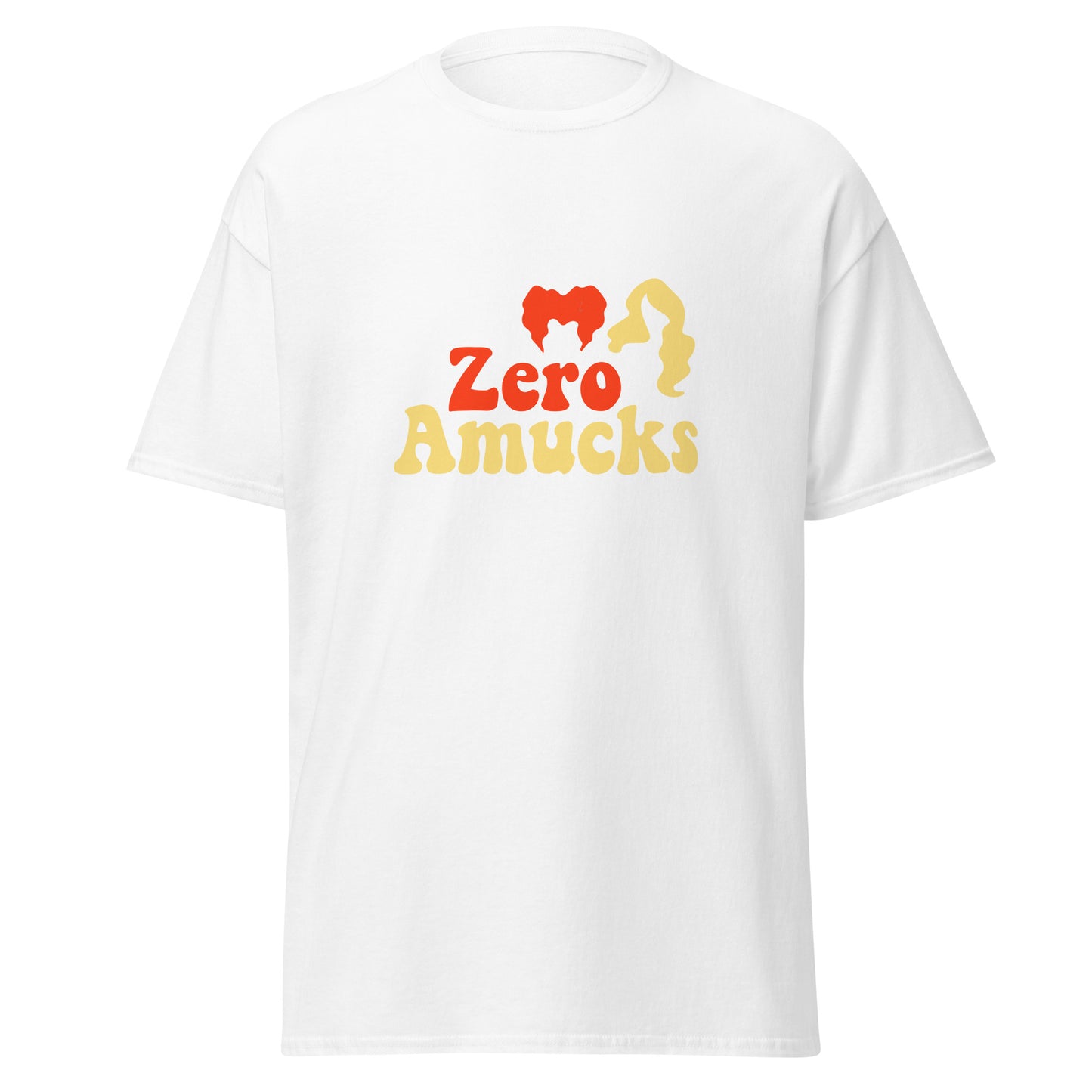 Zero Amucus Given, Halloween-Design, weiches T-Shirt aus schwerer Baumwolle