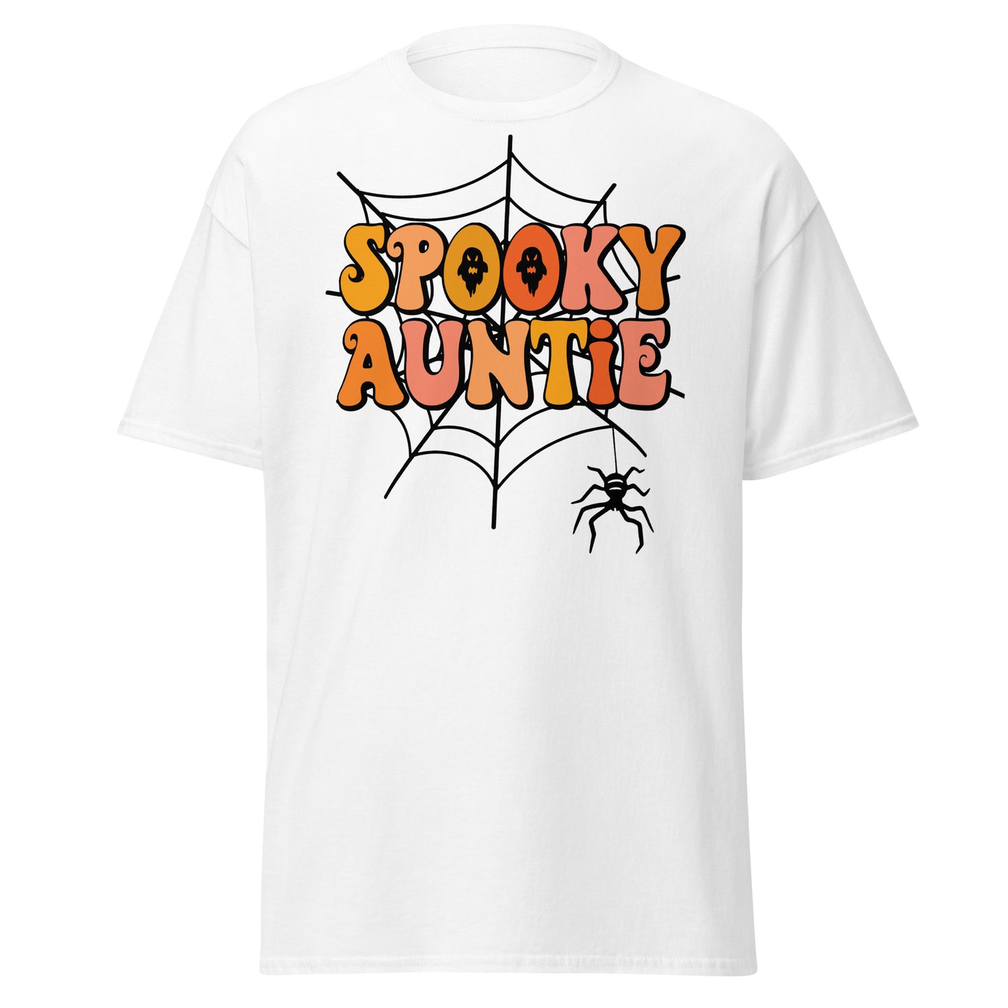 Spooky Auntie' Shirt: Stylish Halloween Fun 🎃 T-Shirt