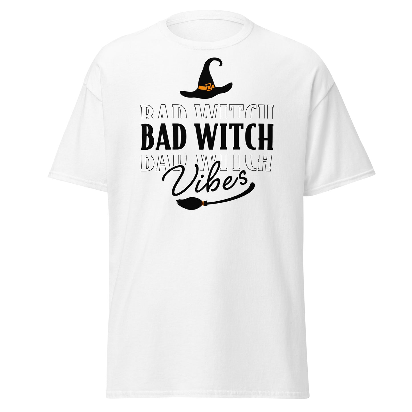 Bad Witch Vibes' Tee: Embrace the Dark Magic this Halloween