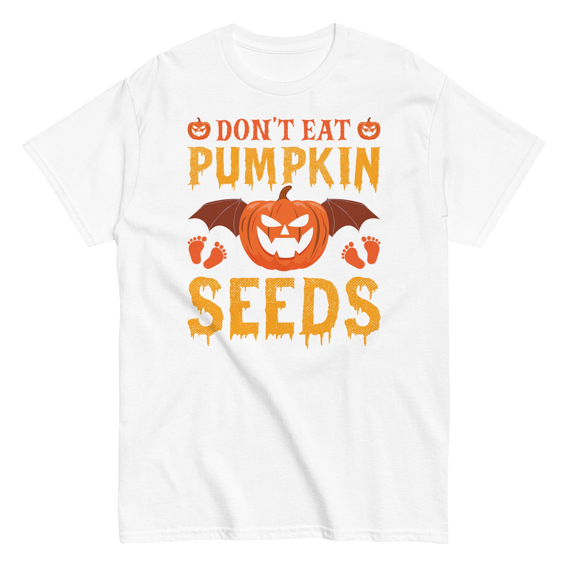  Halloween Vibes: Don't Eat Pumpkin Seeds Graphic Tee