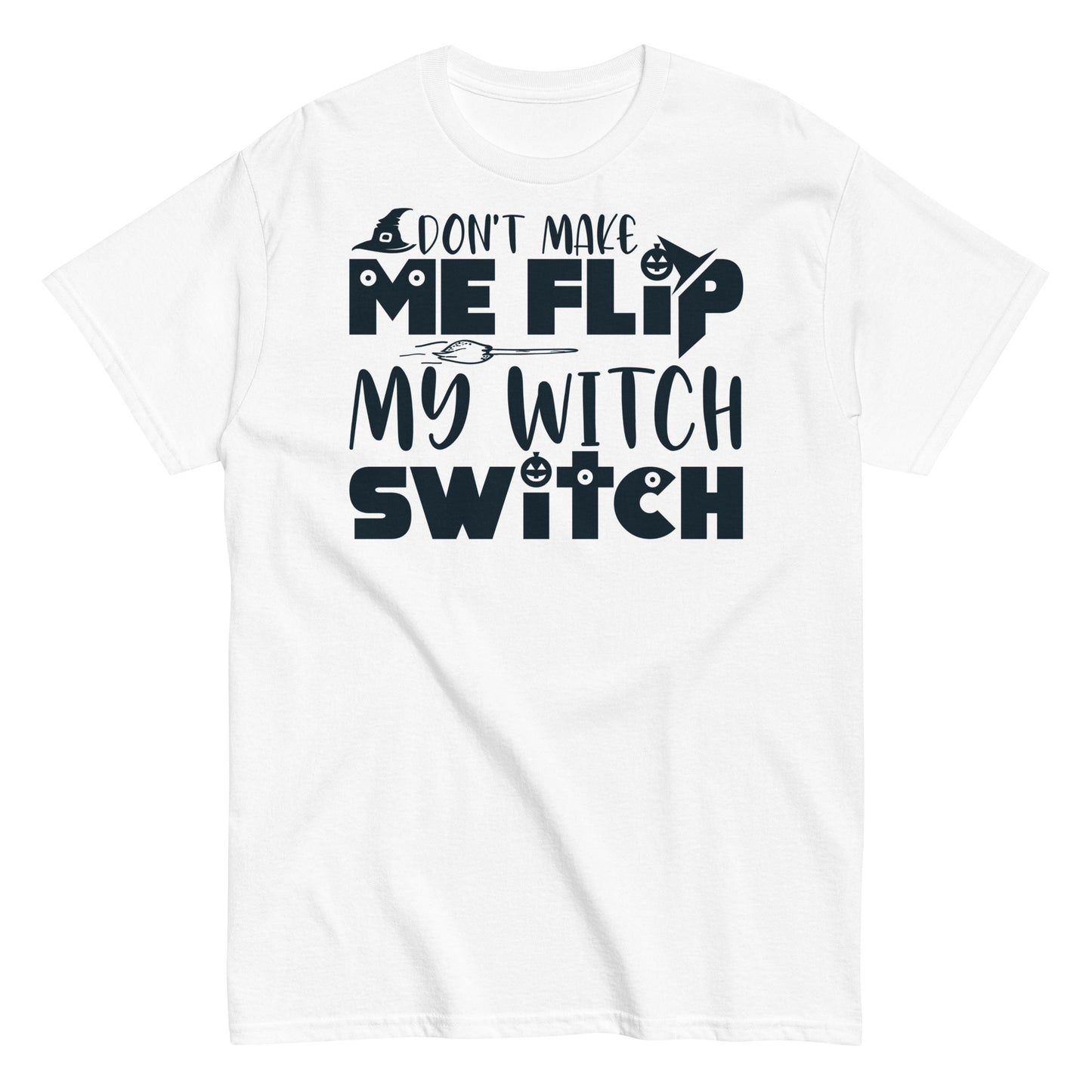 Halloween Vibes Witchy Flip my Witch Switch Graphic Tee