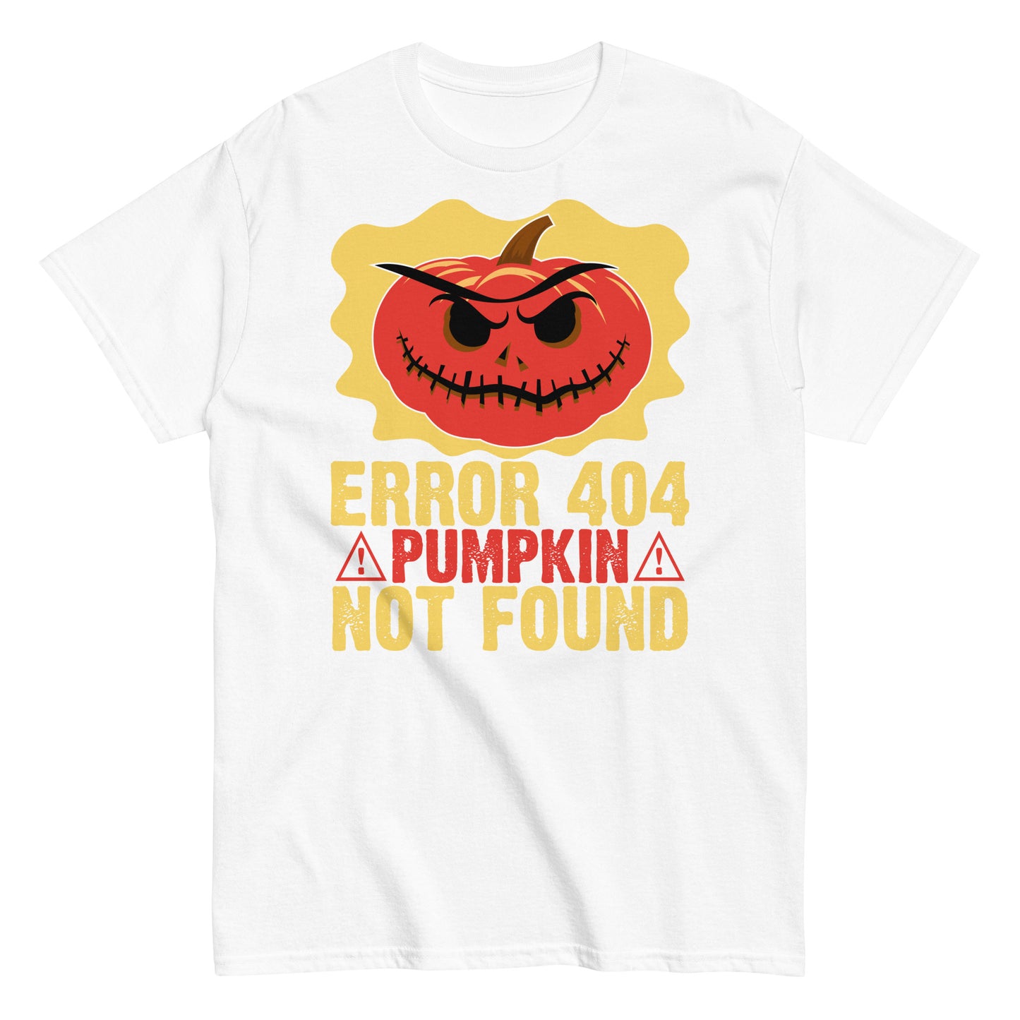 404 Pumpkin Not Found: Halloween Soft Tee - Embrace the Missing 🎃🤖