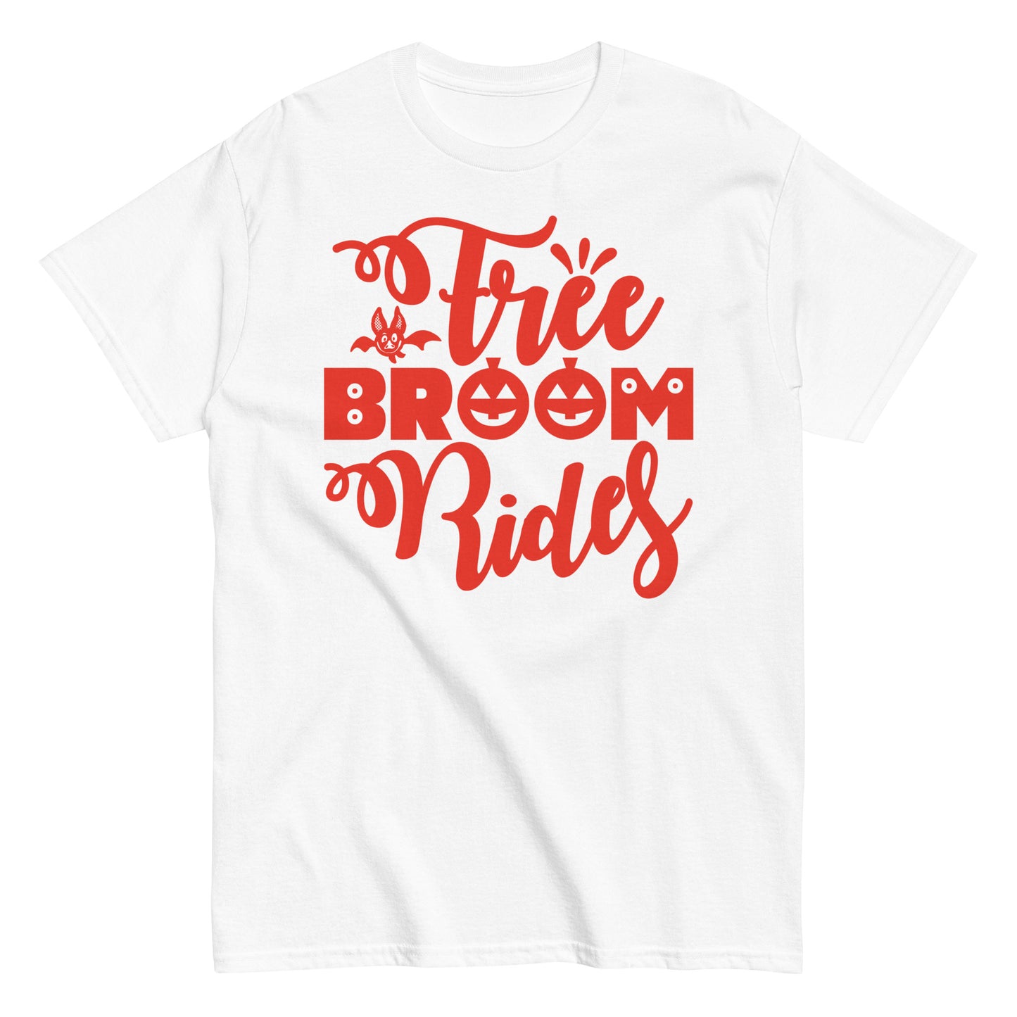 Fly into Fun, Halloween Soft Style Tee - Free Broom Rides