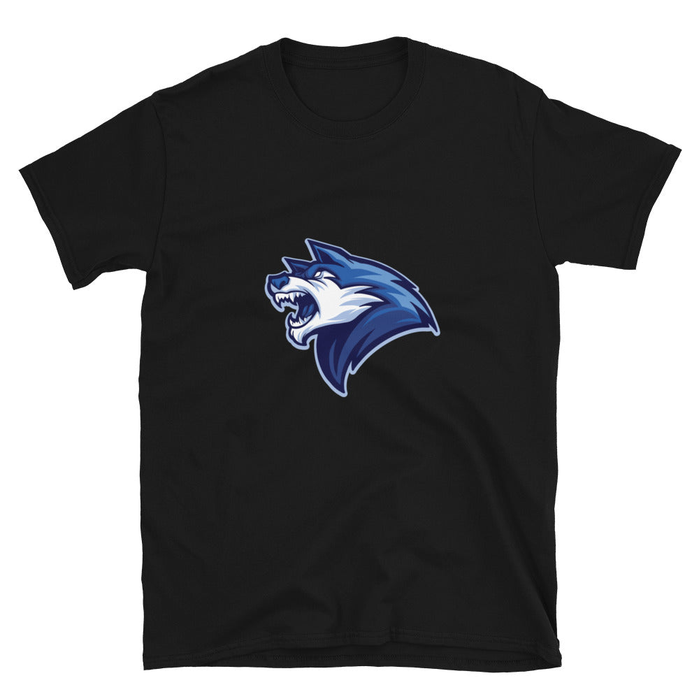 Wolf head Fit Unisex Softstyle T-Shirt