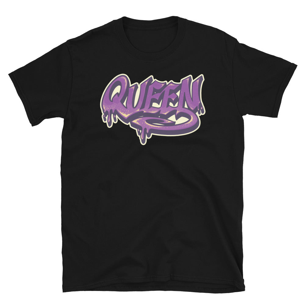 Queen Style Graffiti Hip Hop Charaktere Fit Unisex Softstyle T-Shirt