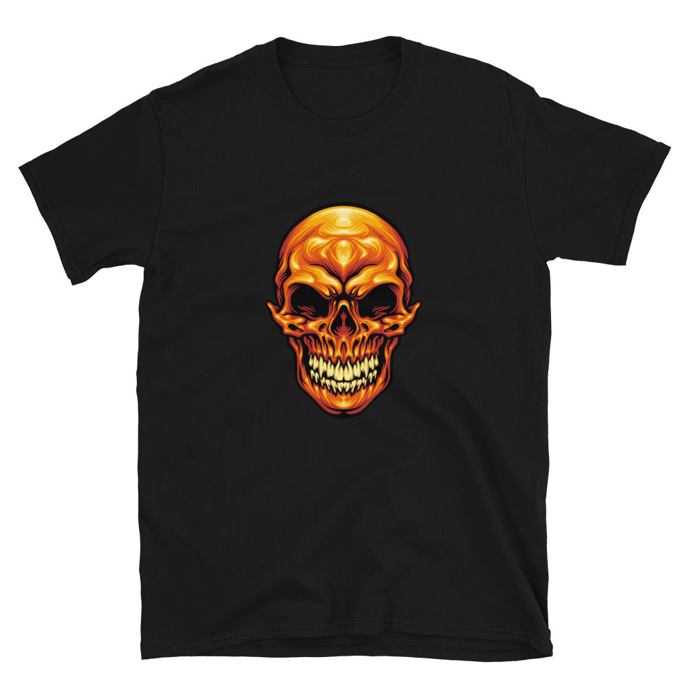 Skull Head Skeleton Fit Unisex Softstyle T-Shirt