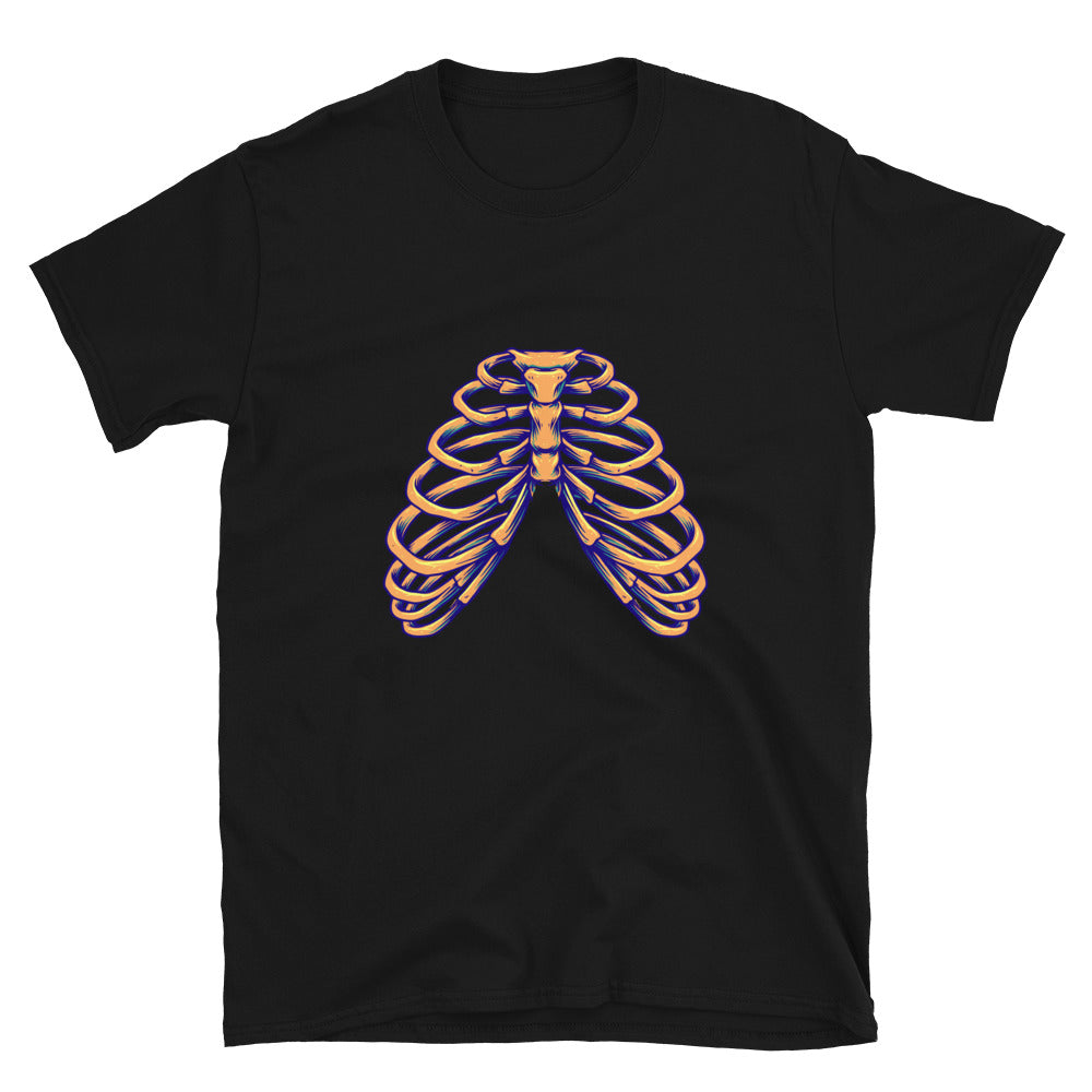 Ribcage Anatomy Human Bones Fit Unisex Softstyle T-Shirt