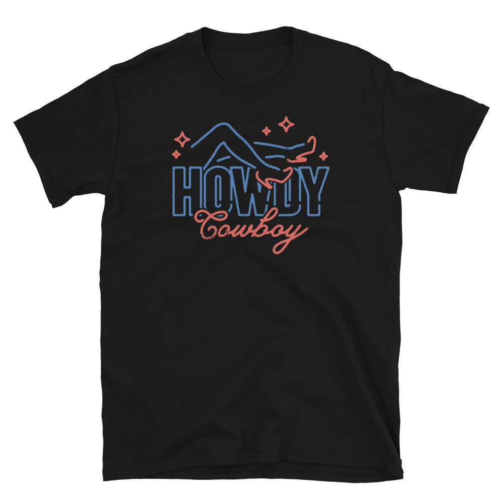 Howdy Cowboy Sexy Western Cowgirl Fit Unisex Softstyle T-Shirt
