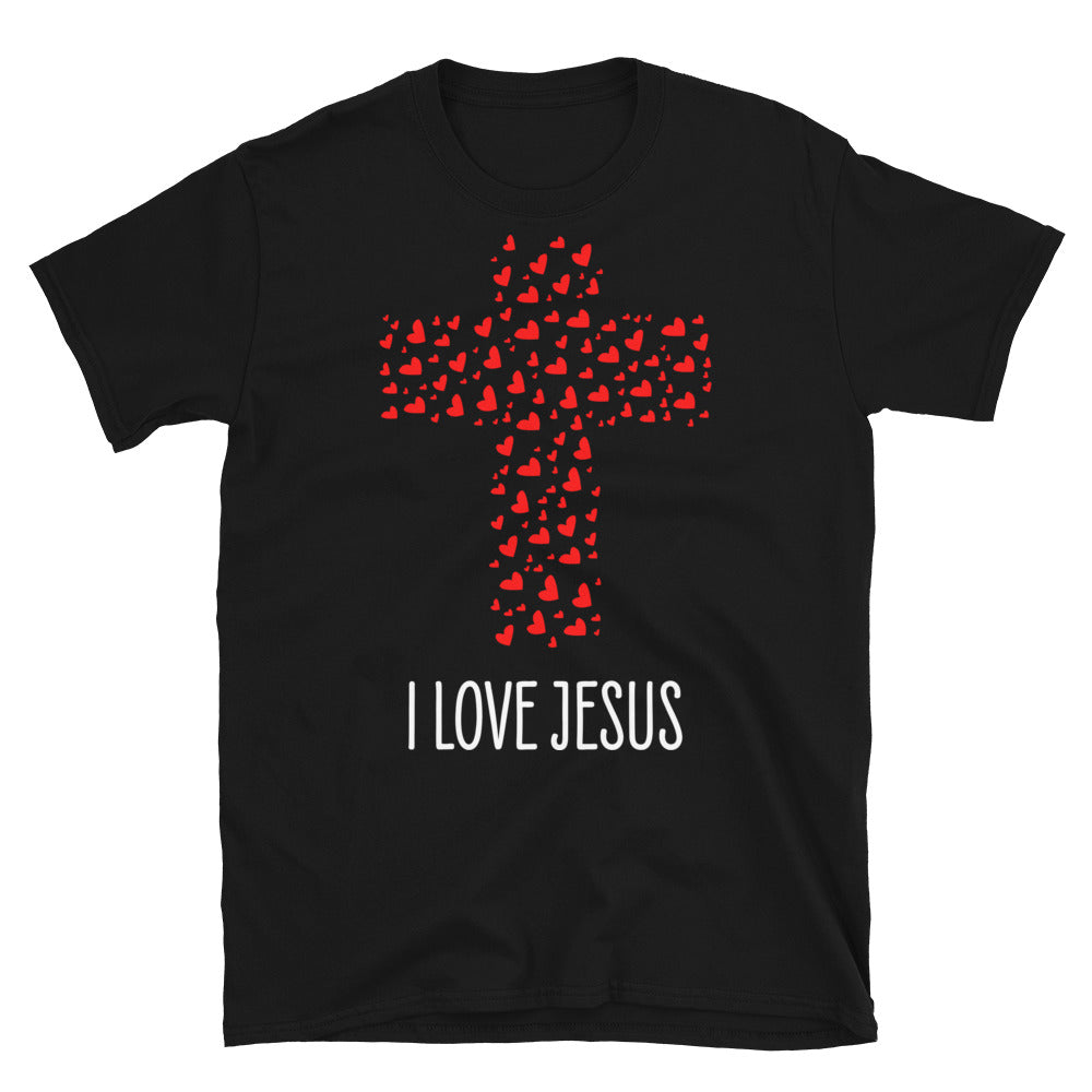 I Love Jesus - Fit Unisex Softstyle T-Shirt