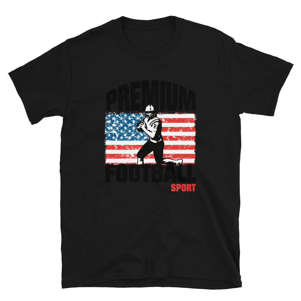 Premium Football Sport Fit Unisex Softstyle T-Shirt