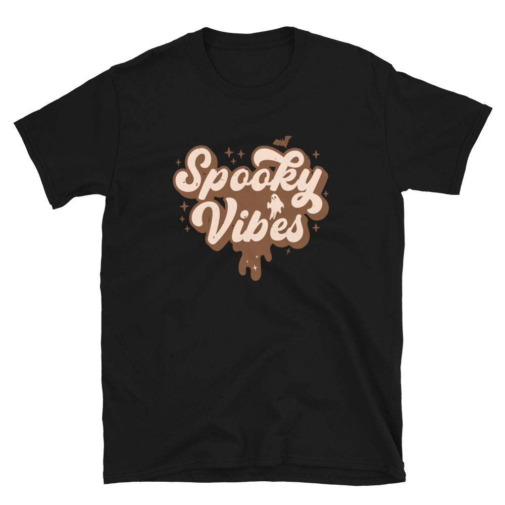 Spooky Vibes Retro Halloween Fit Unisex Softstyle T-Shirt