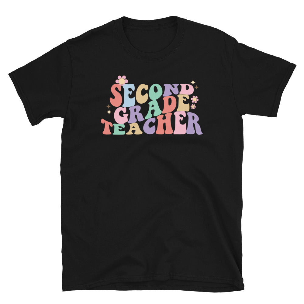 Second Grade Teacher Fit Unisex Softstyle T-Shirt