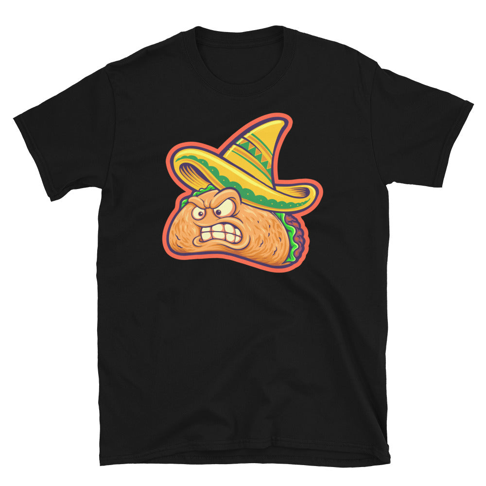 Products Angry delicious tacos restaurant mascot