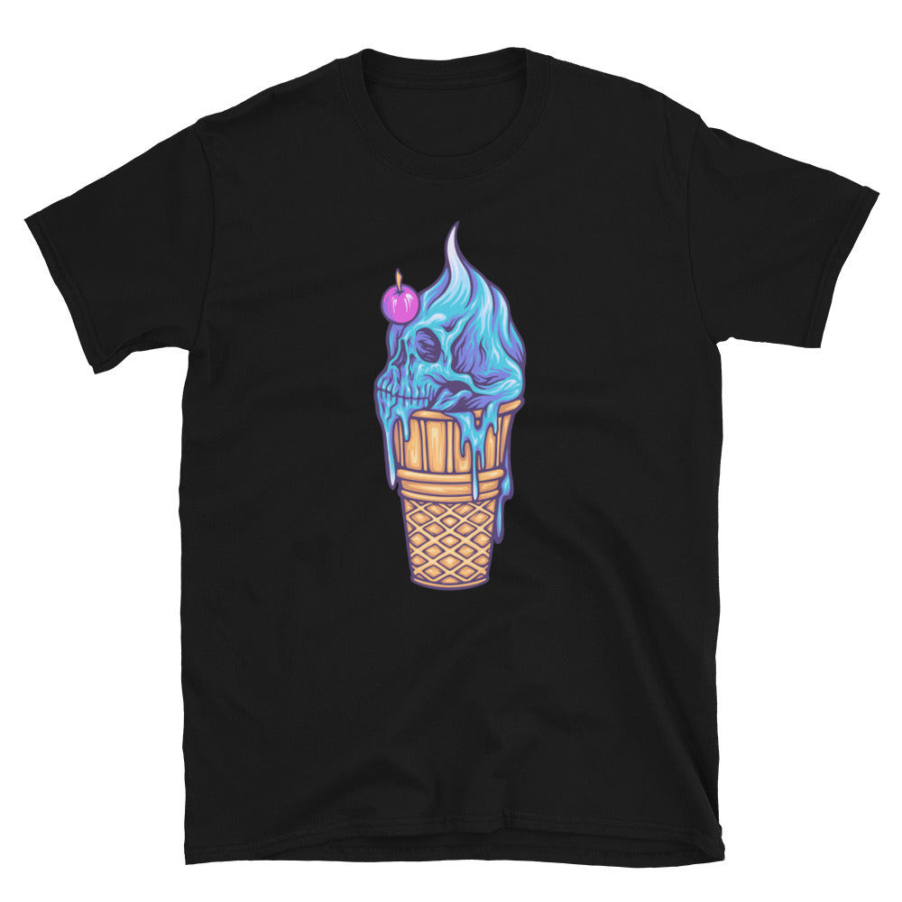 Cute Skull Ice Cream Cone, Halloween