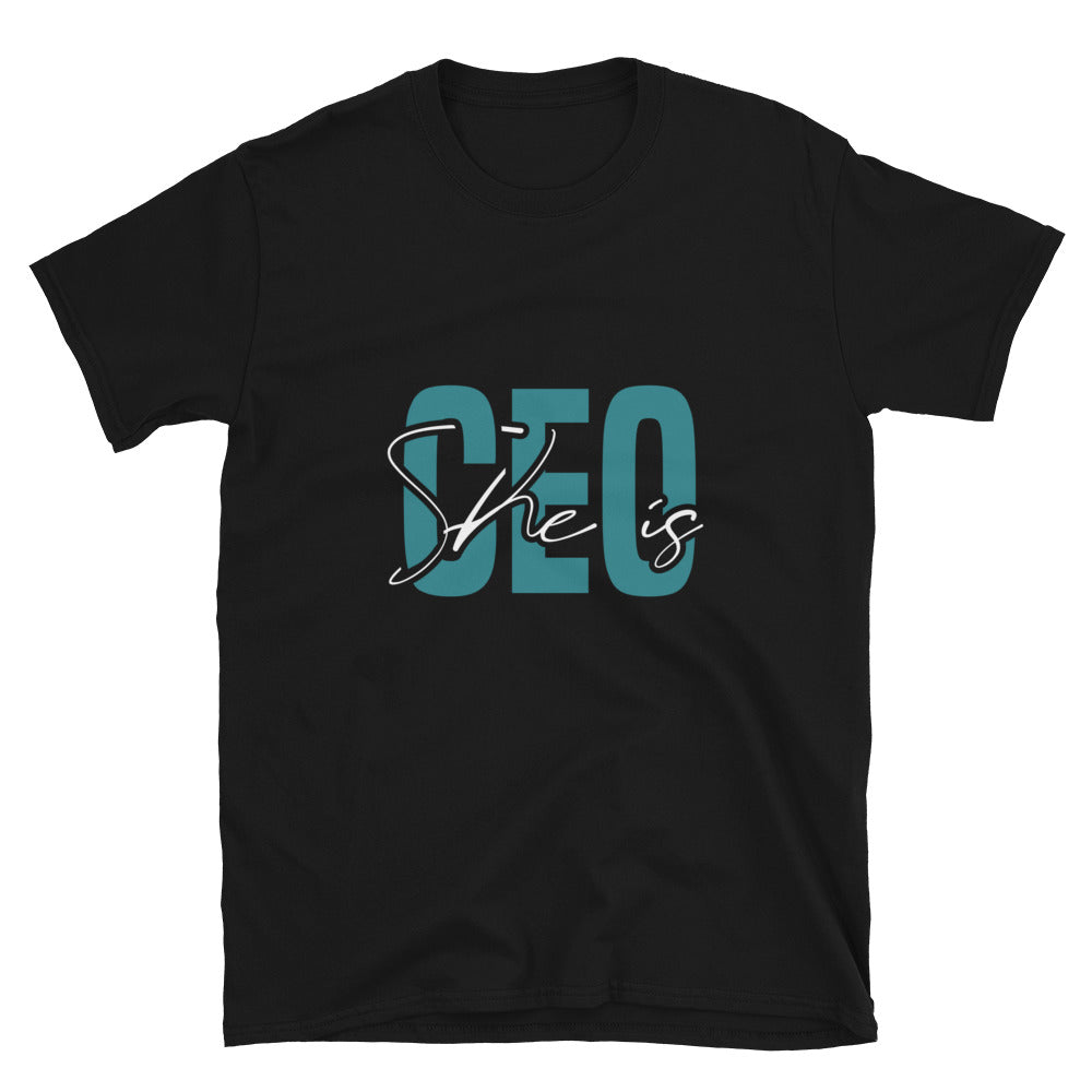 She is CEO Fit Unisex Softstyle T-Shirt