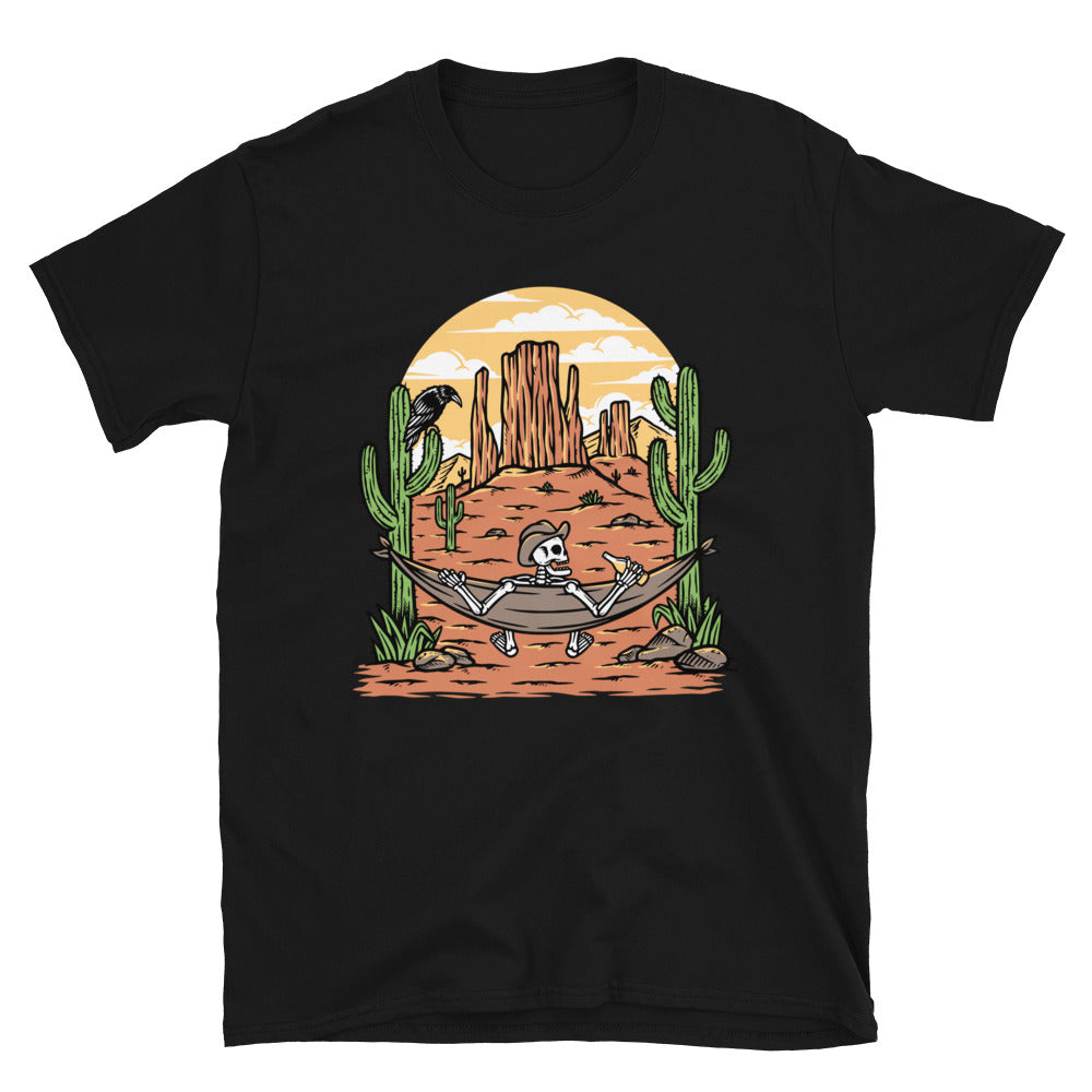 take time to chill in the desert Fit Unisex Softstyle T-Shirt