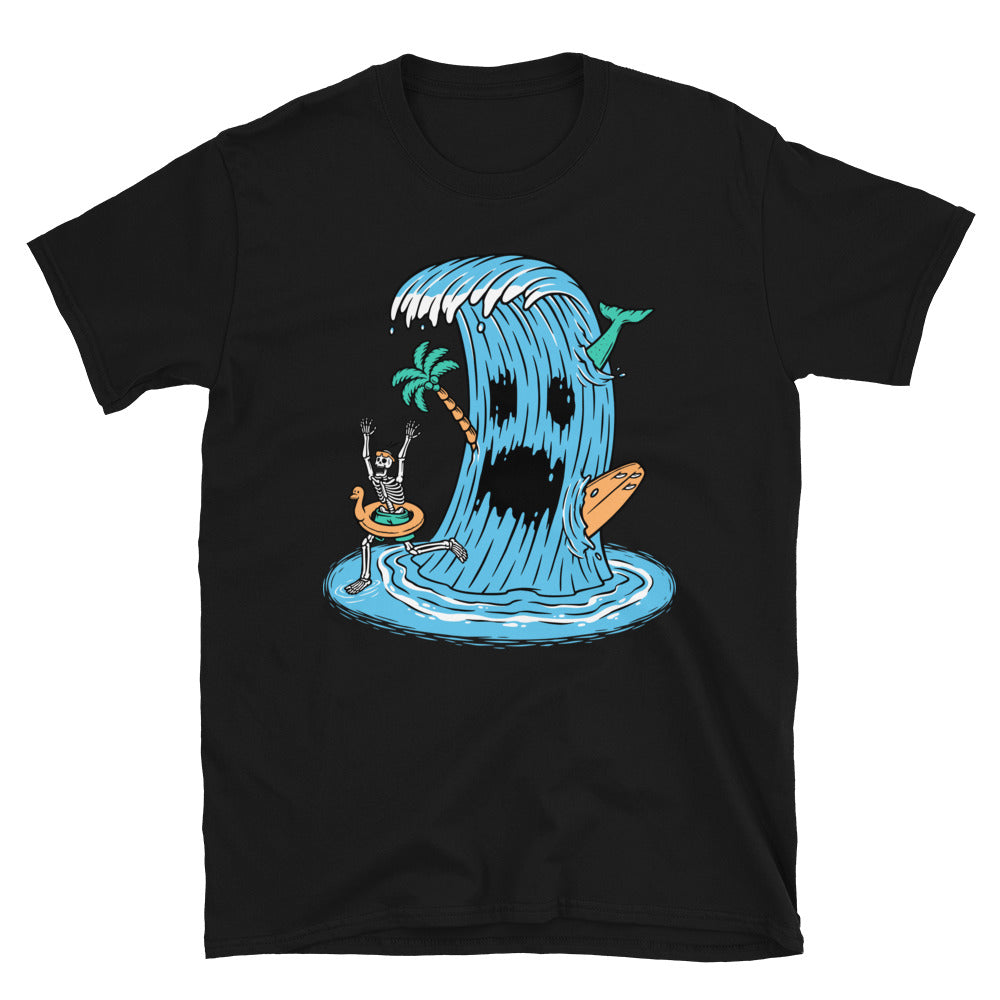 Ondas monstruosas Fit Camiseta unisex Softstyle