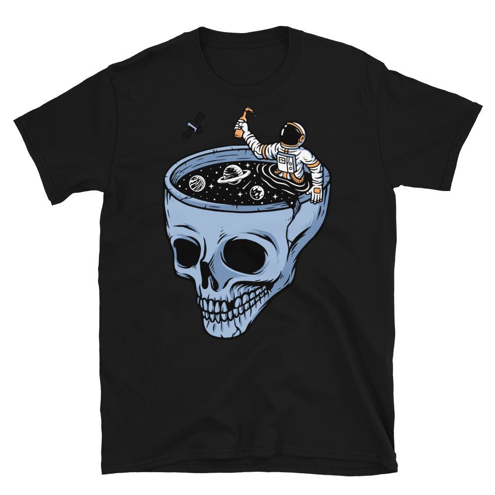 Astronauts in the Skull Pool - Fit Unisex Softstyle T-Shirt