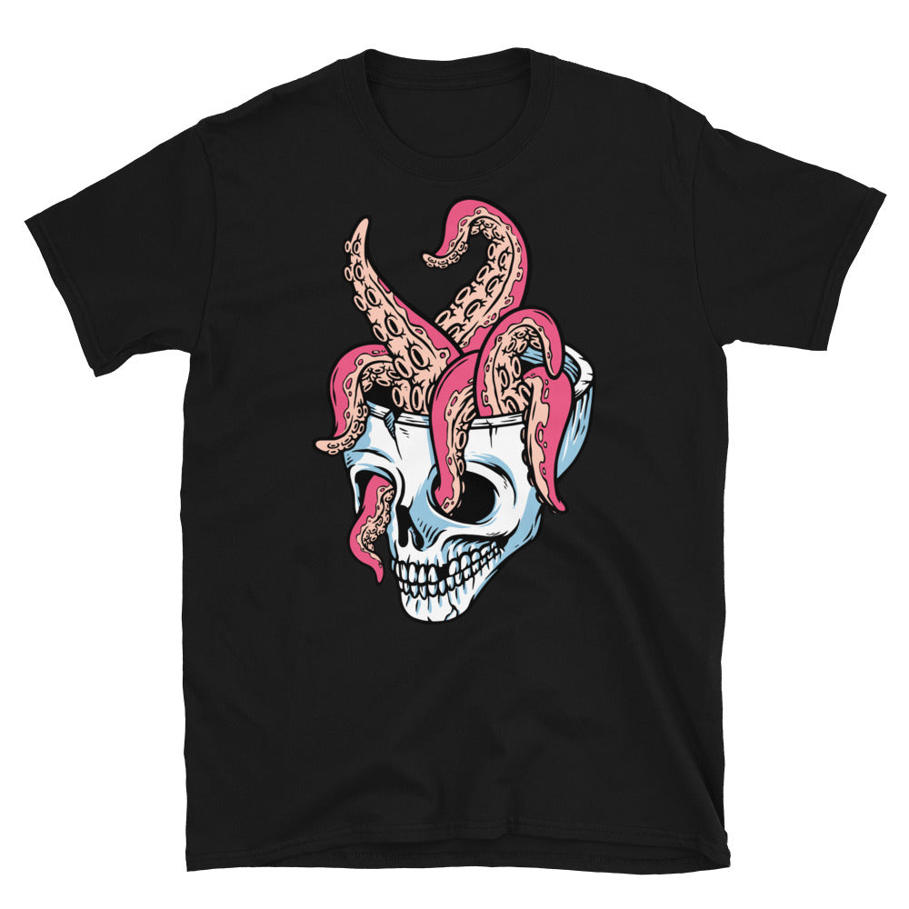 Skull and tentacles Fit Unisex Softstyle T-Shirt