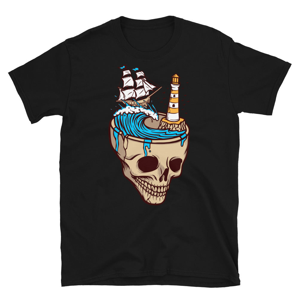 Horror sea adventure Fit Unisex Softstyle T-Shirt