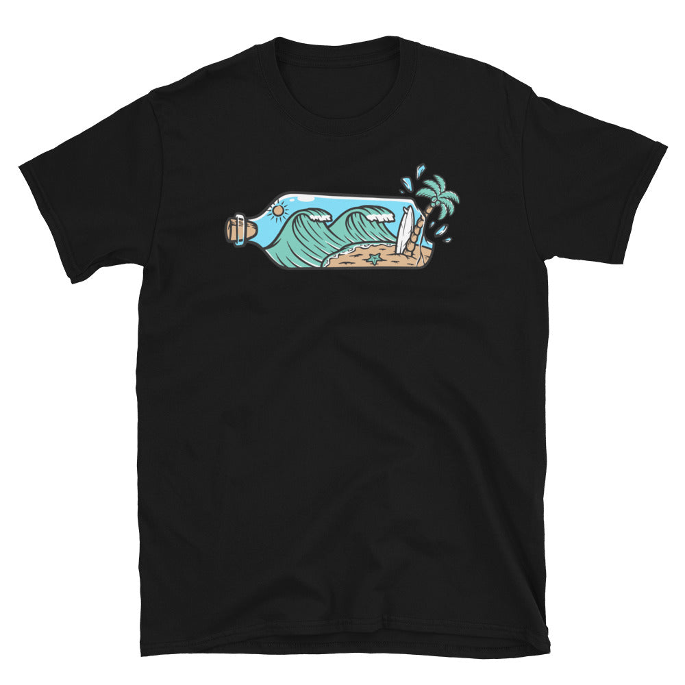 Beautiful Beach in a Bottle - Fit Unisex Softstyle T-Shirt
