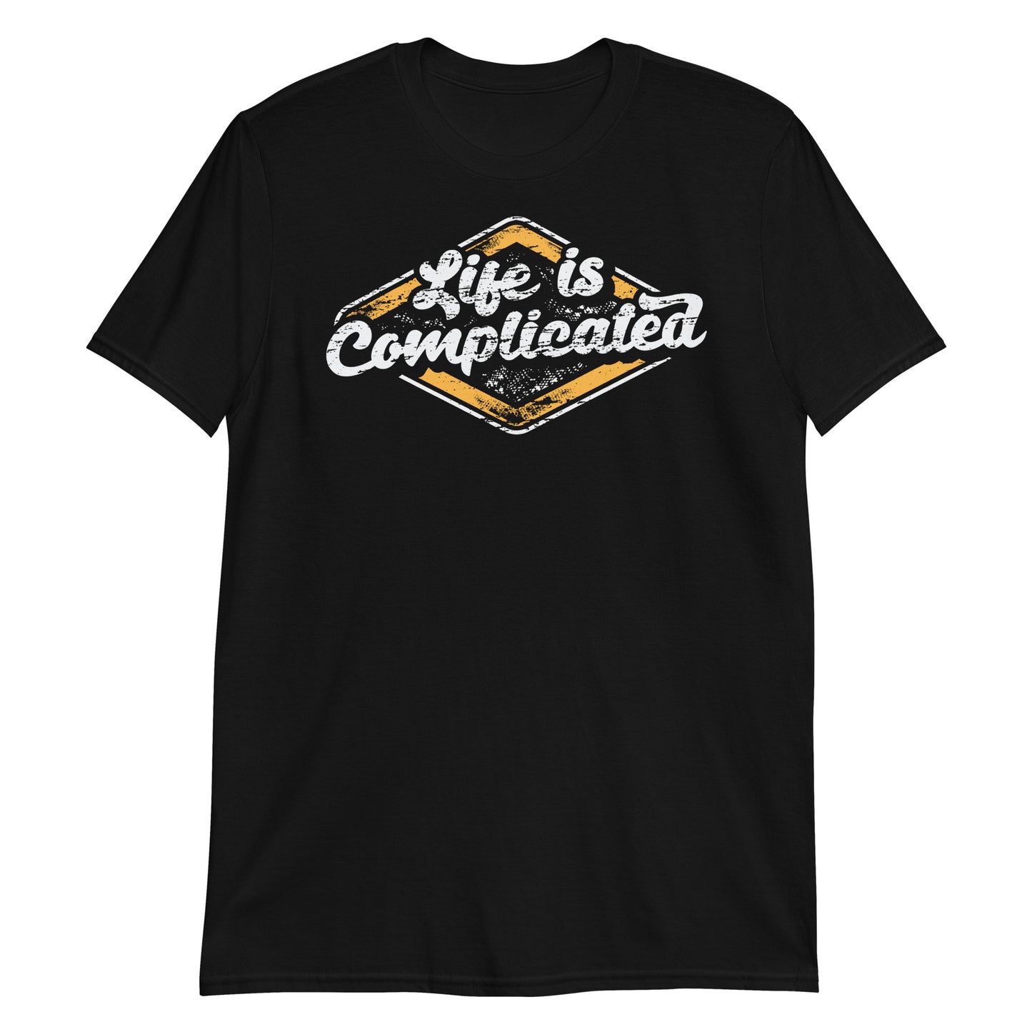 La vida es complicada camiseta unisex Softstyle