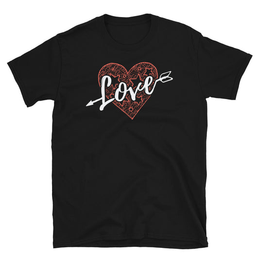 Love, Valentine for couples Fit Unisex Softstyle T-Shirt