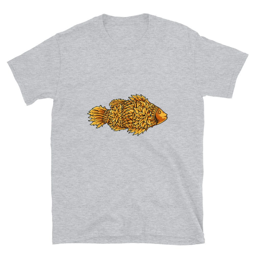 Vintage elegant fish ornaments Fit Unisex Softstyle T-Shirt