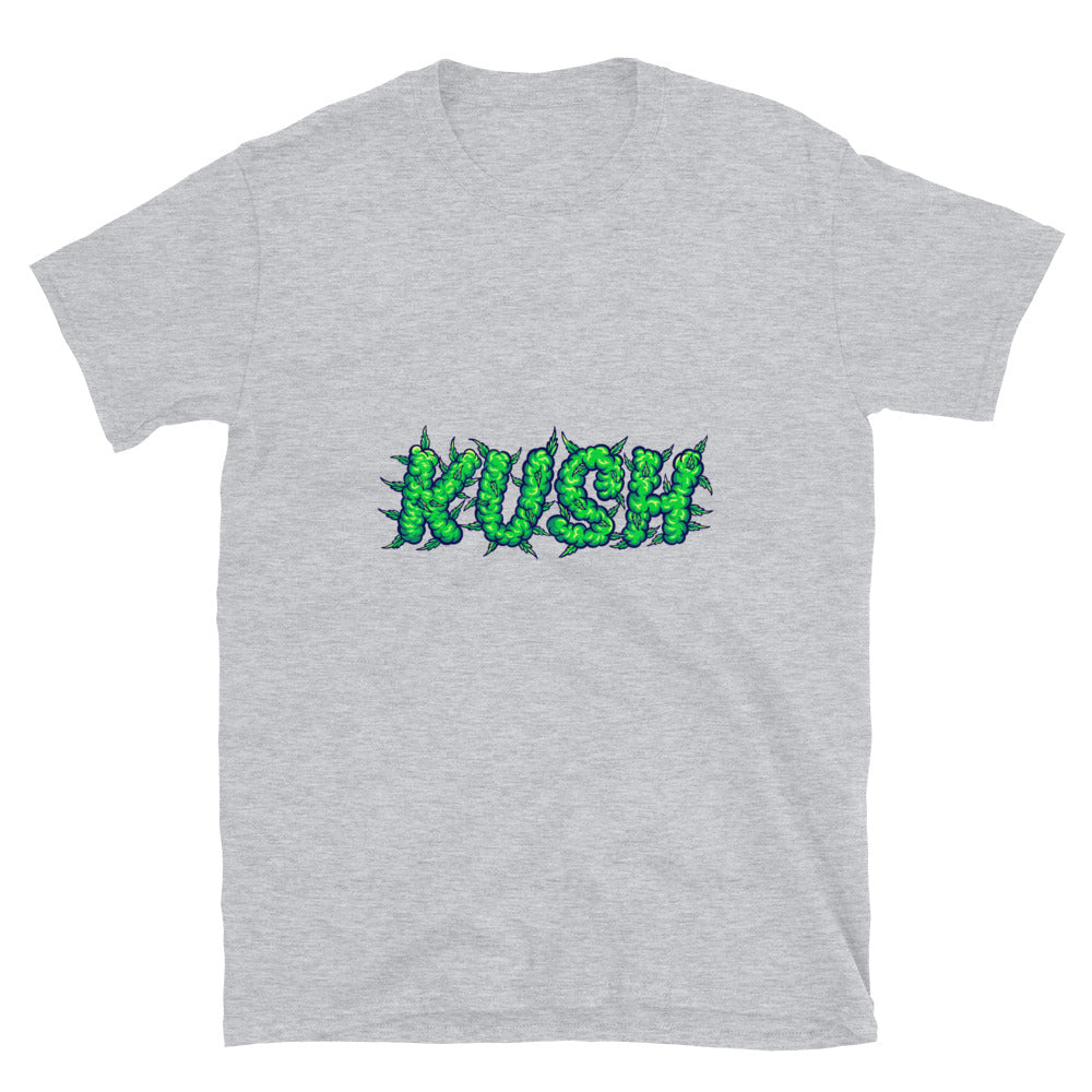 Word lettering kush smoke Fit Unisex Softstyle T-Shirt