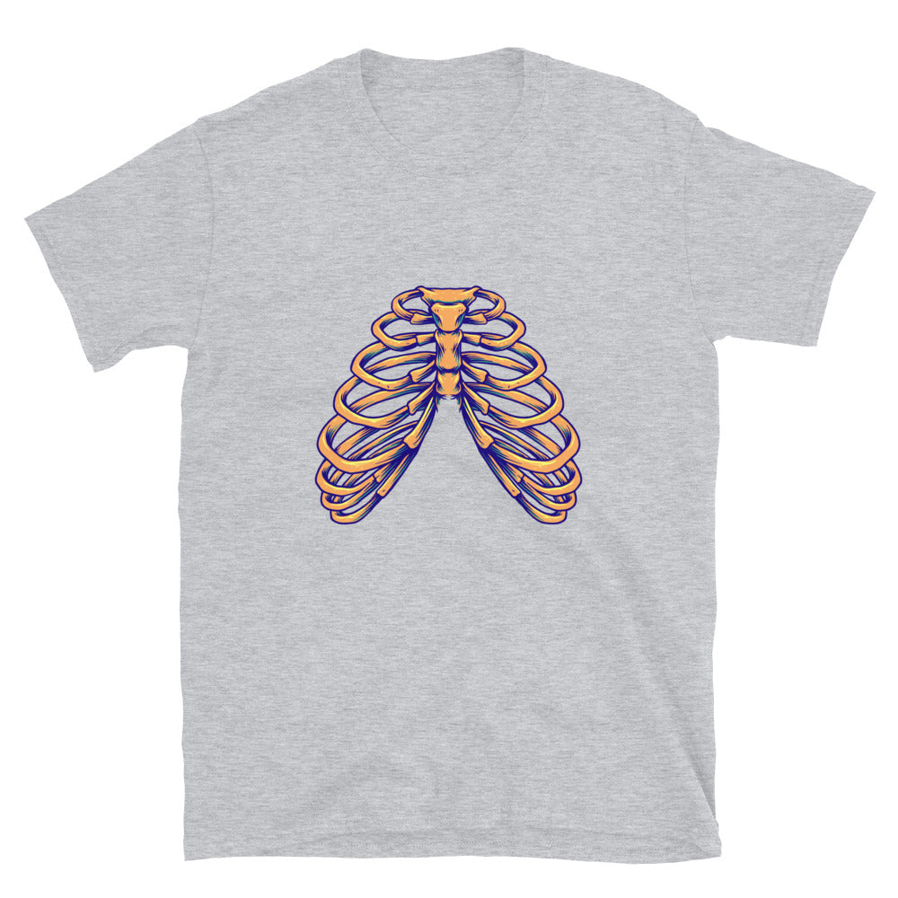 Ribcage Anatomy Human Bones Fit Unisex Softstyle T-Shirt