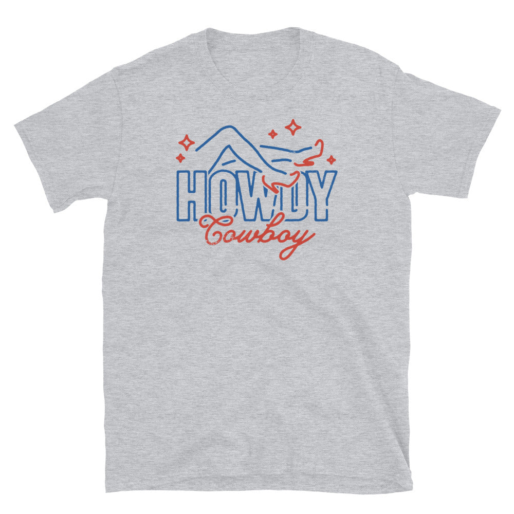 Howdy Cowboy Sexy Western Cowgirl Fit Unisex Softstyle T-Shirt