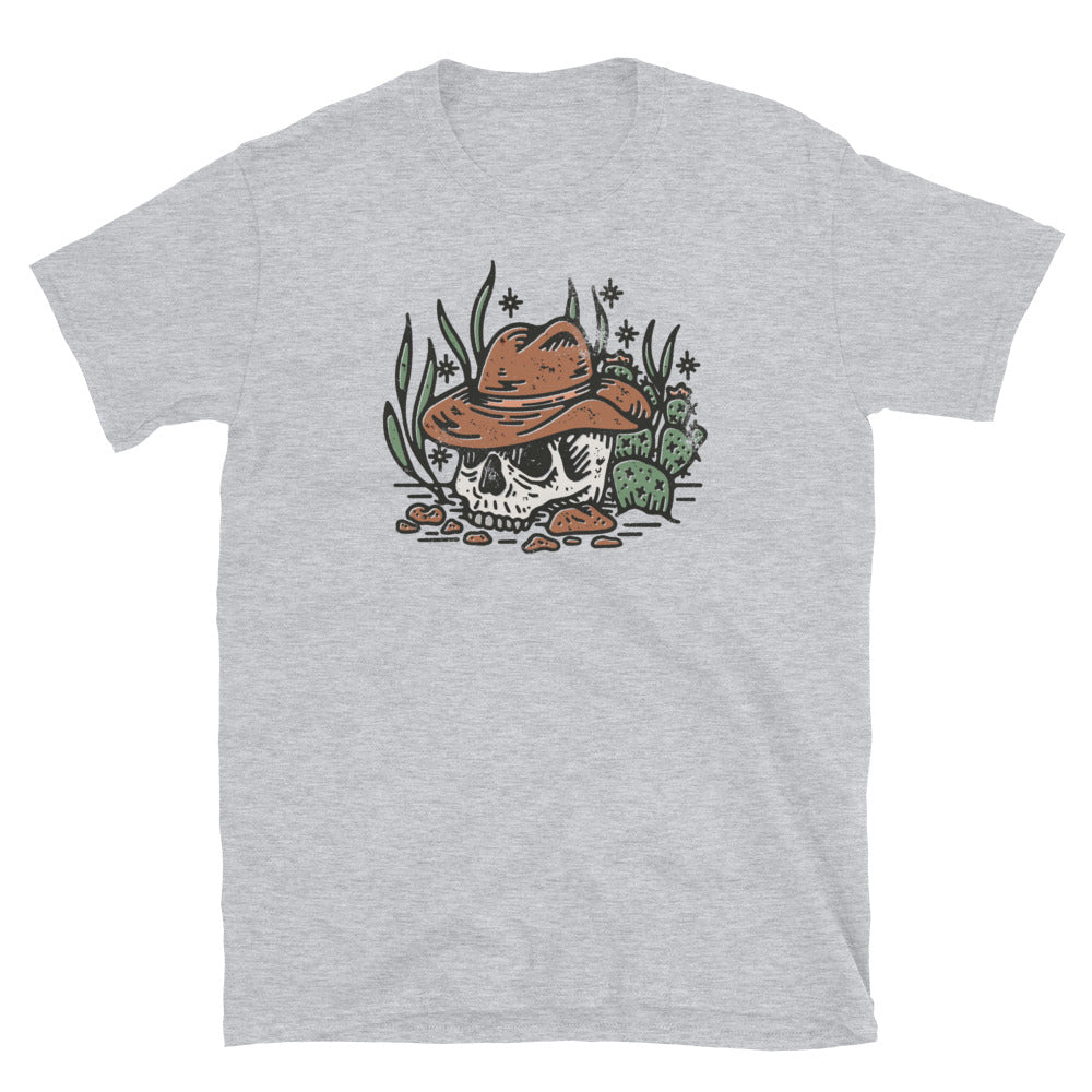 Western Boho Desert Cowboy Cactus Fit Unisex Softstyle T-Shirt