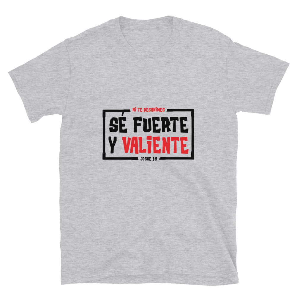 S Fuerte y Valiente, Josué 1 9 Fit Unisex Softstyle T-Shirt
