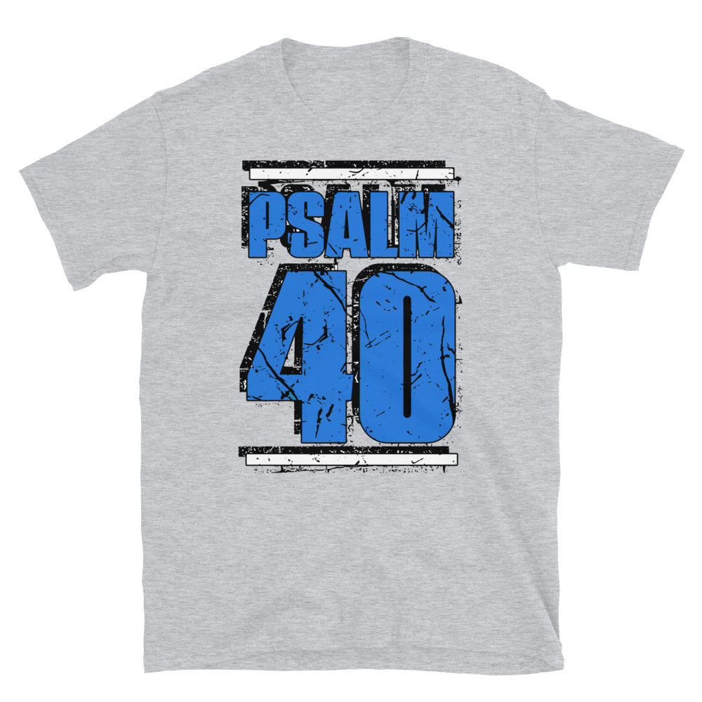 Psalm 40 Christian Fit Unisex Softstyle T-Shirt