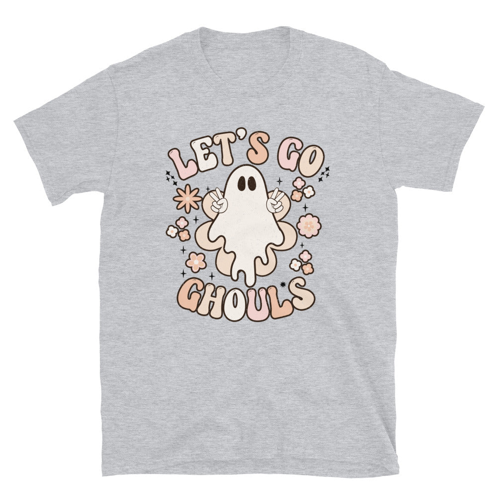 Let's Go Ghouls Retro-Halloween Fit Unisex Soft style T-Shirt