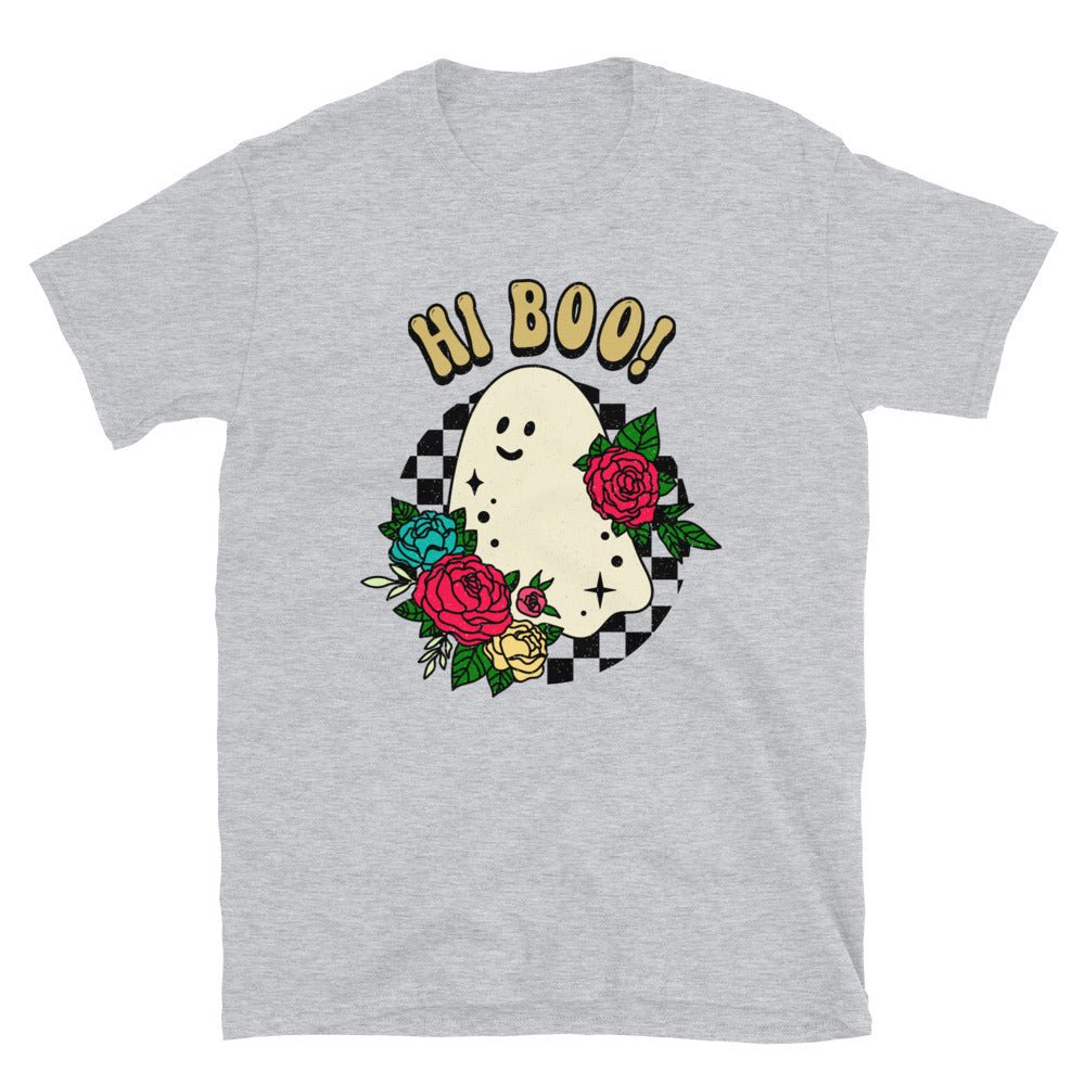 hi boo! Retro Halloween Fit Unisex Soft style T-Shirt