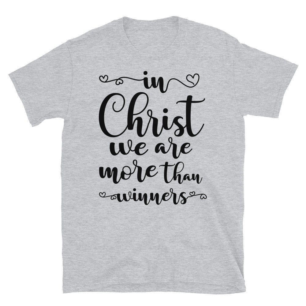 In Christ We Are More Than Winners! - Fit Unisex Softstyle T-Shirt