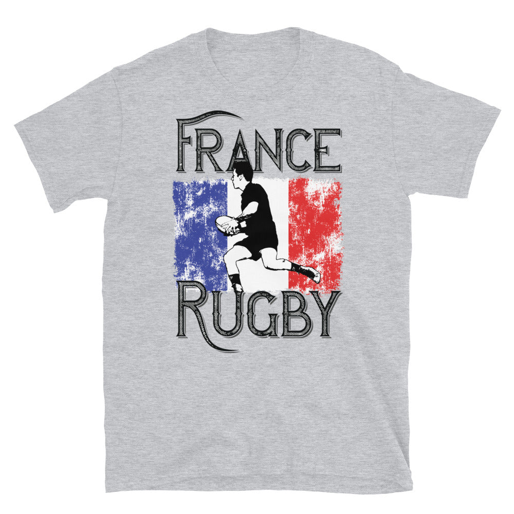 France Rugby - Fit Unisex Softstyle T-Shirt