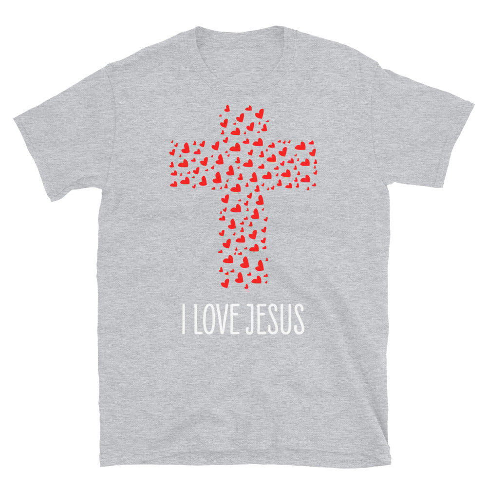 I Love Jesus - Fit Unisex Softstyle T-Shirt