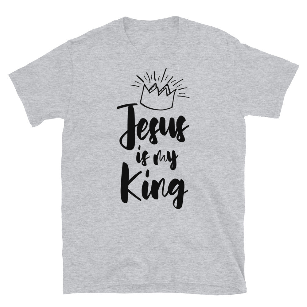 Jesus is my King - Fit Unisex Softstyle T-Shirt