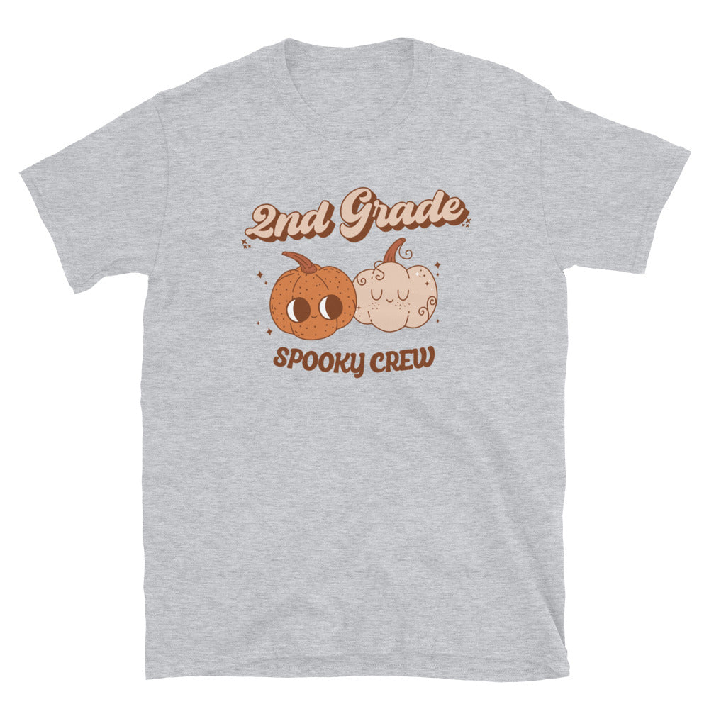 Second Grade Spooky Crew, 2nd Grade. Fit Unisex Softstyle T-Shirt