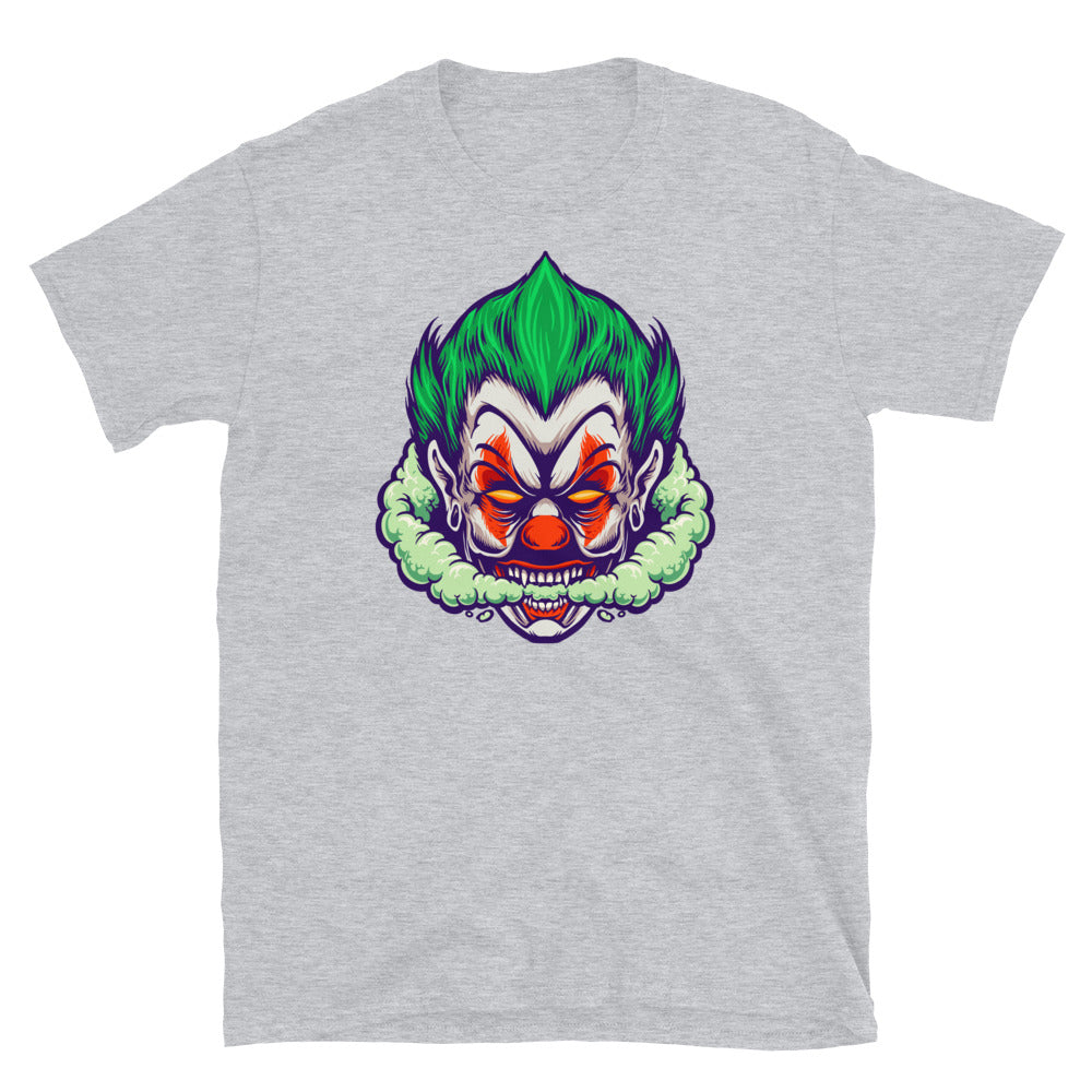 Angry Joker Smoking Joint