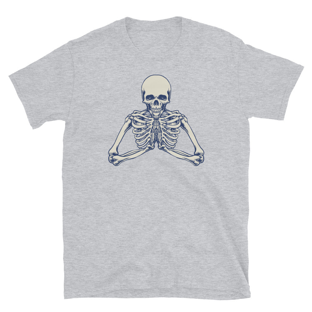 Halloween Pray Skeleton
