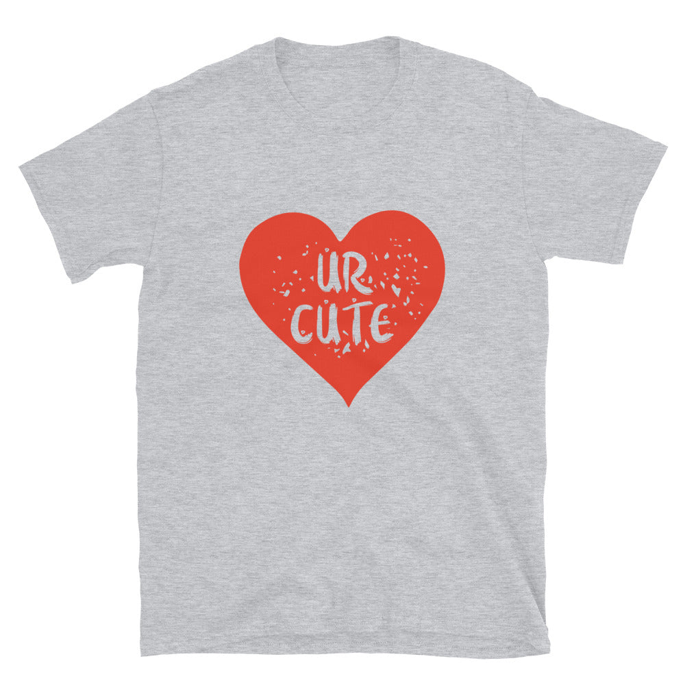 Eres lindo, camiseta de estilo suave unisex con ajuste de San Valentín